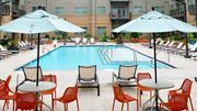 Winston Salem apartment for rent - Swimming Pool Courtyard at Link Apartments Innovation Quarter, Winston Salem, 27101