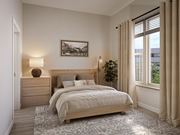 Smyrna apartment for rent - Simple bedroom furnishings with natural light