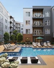 Smyrna apartment for rent - Luxurious pool with lounge seating