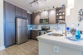 Remodeled kitchen