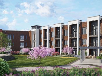 Apartment exterior view