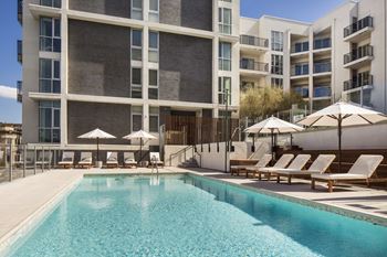 Large swimming pool