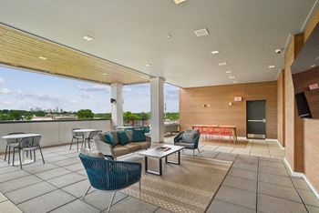 Lobby with chairs 