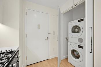 Washer and dryer