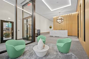 Reception area