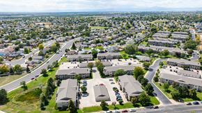 Evans apartment for rent - A bird's eye view at Crescent Cove Apartments, Evans, CO