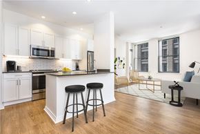 Boston apartment for rent - LivingRoomDiningRoom2A - Modern-Scandinavian