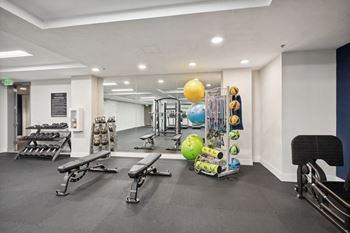State-of-the-art fitness center