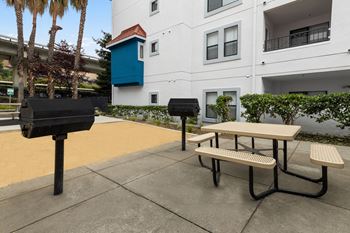 Barbecue pavilion and picnic area
