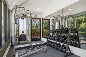 Agoura Hills apartment for rent - fitness center at The Lexington Apartment Homes