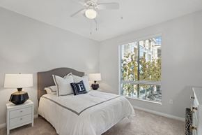 Woodland Hills apartment for rent - Spacious bedroom with a large window