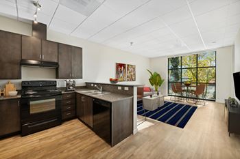 Wood-style plank flooring