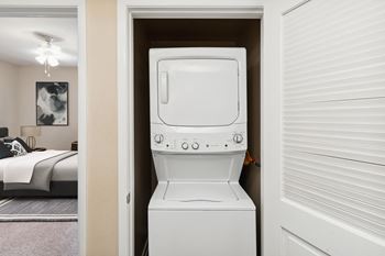 Convenient in-home washer and dryer