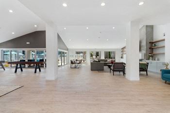 Spacious community lounge  at pointe luxe apartment homes, san diego, ca, 92110