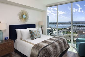 Floor to ceiling windows