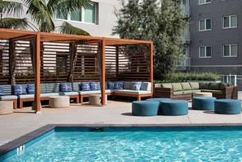 Sundeck and spa