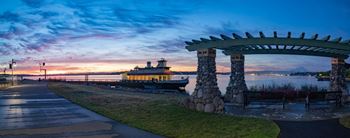Panoramic views of south puget sound, the olympic mountains, and mount rainier