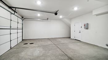 Attached 2-car garages with myq, smart garage opener
