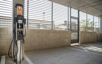Electric car charging stations