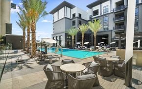 Anaheim apartment for rent - resort style pool at Core Apartments