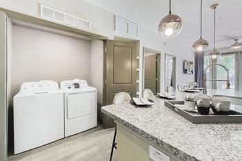 Full size in-home washer and dryer
