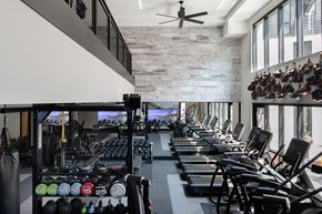 Milpitas apartment for rent - Gym at Eleanor