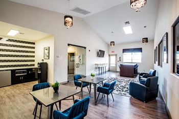 Resident social lounge