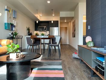 Wood-style plank flooring