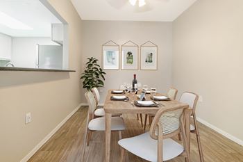 Wood-style plank flooring