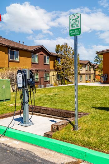 Electric car charging stations