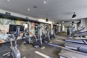 Mountain View apartment for rent - fitness center at Novo Apartments