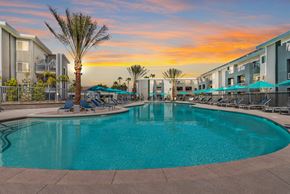 San Diego apartment for rent - resort style sparkling pool at Pointe Luxe Apartment Homes, San Diego, CA, 92110