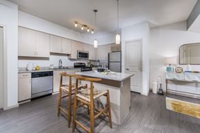 Chula Vista apartment for rent - kitchen island at Pulse Millenia