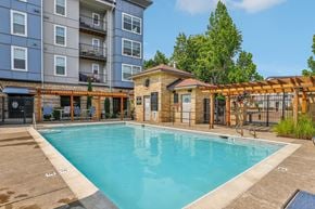 Wilsonville apartment for rent - our apartments offer a swimming pool in front of our building