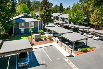 Dedicated and covered parking
