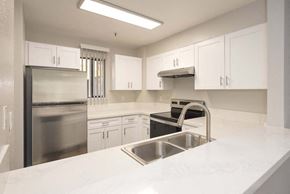 El Cerrito apartment for rent - Sink With Faucet In Kitchen at Del Norte Place Apartment Homes, El Cerrito, California