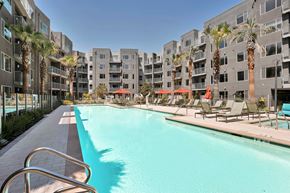 Fremont apartment for rent - Resort Style Pool at Aya Apartments