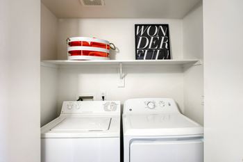 In-home washer and dryer