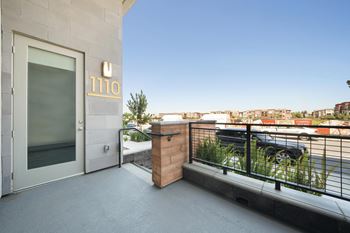 Private balcony