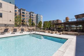 Lynnwood apartment for rent - Pool With Sunning Deck at Tivalli Apartments, Washington