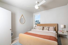Beaverton apartment for rent - One Bedroom Model Bedroom - The Miles