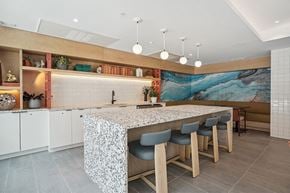 Denver apartment for rent - Cabana Lounge & Entertaining Kitchen - The Deveraux