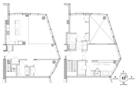 Floor plan for 3 beds, 3 baths, 2417 sqft