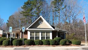 York apartment for rent - a house with an flag in front of it