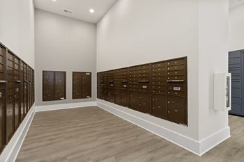 Controlled access mailroom