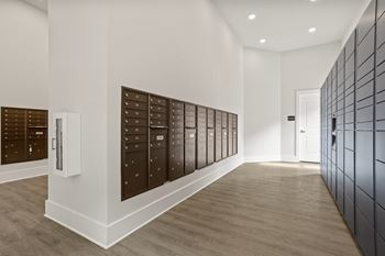 Controlled access mailroom