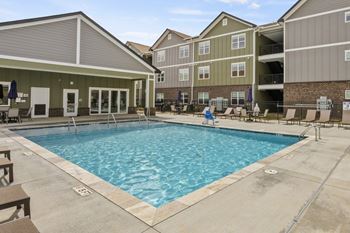 Resort-style pool