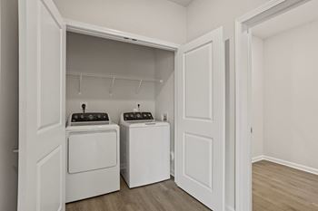 Full-size washer & dryer