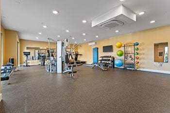 Deluxe fitness center