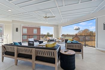 Fourth floor outside terrace